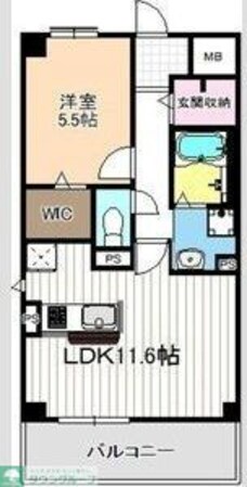 ボワドブローニュIIIの物件間取画像